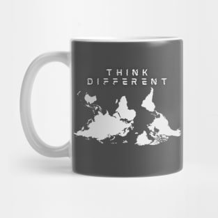 Think Different - Upside Down Earth Mug